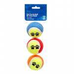 Pelotas de tenis para mascotas (x 3 unidades)