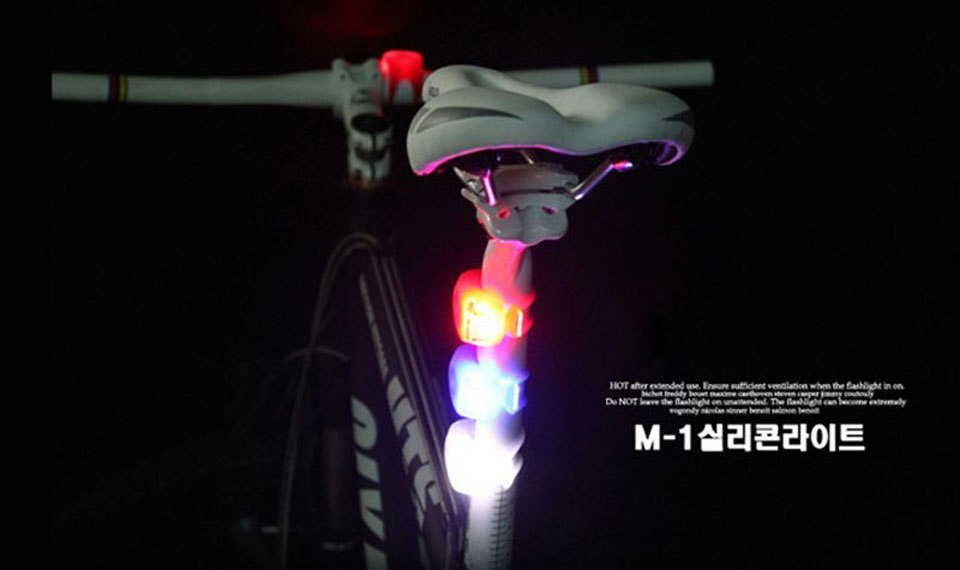 Linterna LED para bicicletas