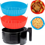 Canastilla Silicona Olla Freidora Airfryer Reutilizable 3 a 5L