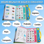 Libro didactico de aprendizaje en español e ingles con sonido.