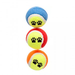 3 Pelotas de Tenis de entrenamiento para Perros