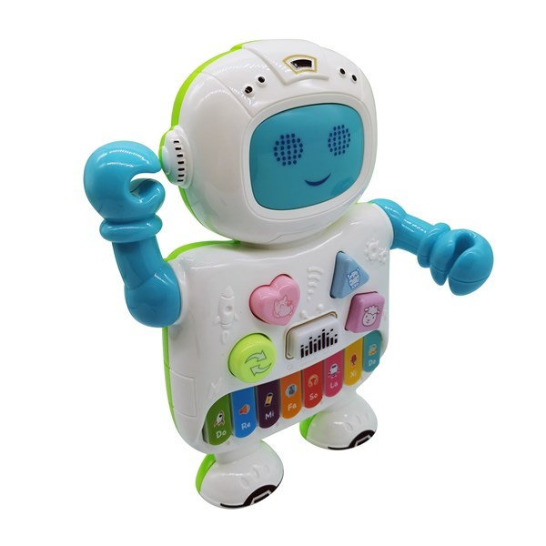 Robot Didáctico con Luz y Sonido: Juego Educativo para Niños con Luces y Sonidos