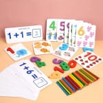 Juego Infantil Didáctico y Educativo que Apoya el Aprendizaje de las Matemáticas para los Niños desde 3 años