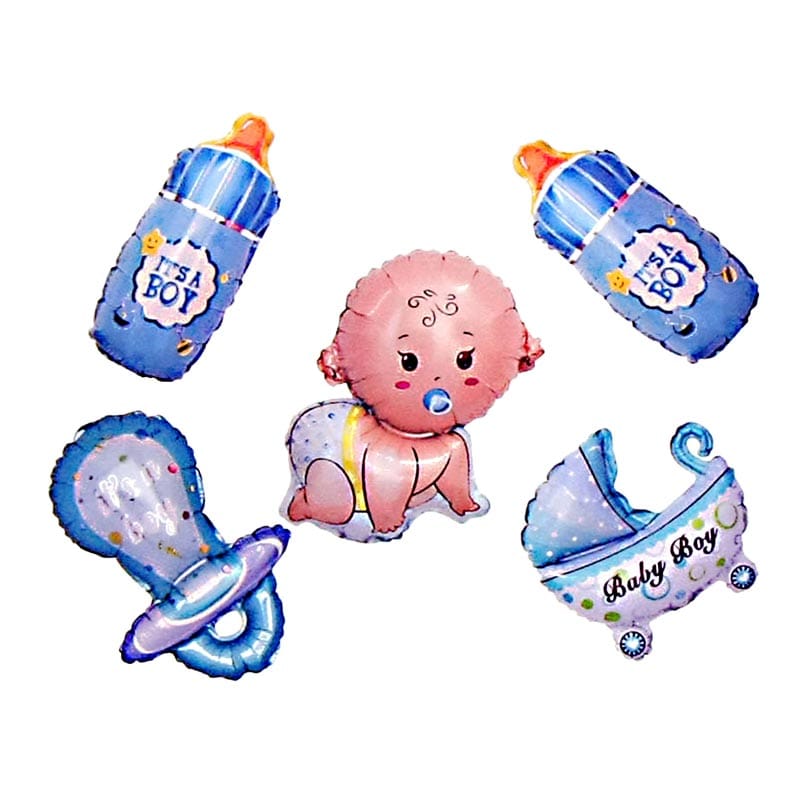 Globos Temáticos Adorable Bebe Fiestas Eventos Baby Showers para Decoración son Festella e Incluye 5 Piezas su Calibre es de 14 Pulgadas