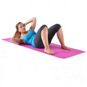 Mat Yoga Tapete Colchoneta 3mm Ejercicios Estiramientos Gimnasia Pilates