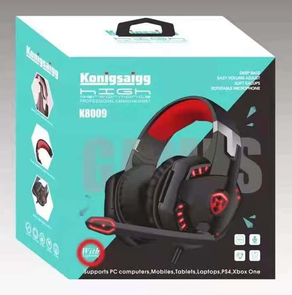 Audífono Diadema Gamer para Jugadores Profesionales de Alto Rendimiento Pro