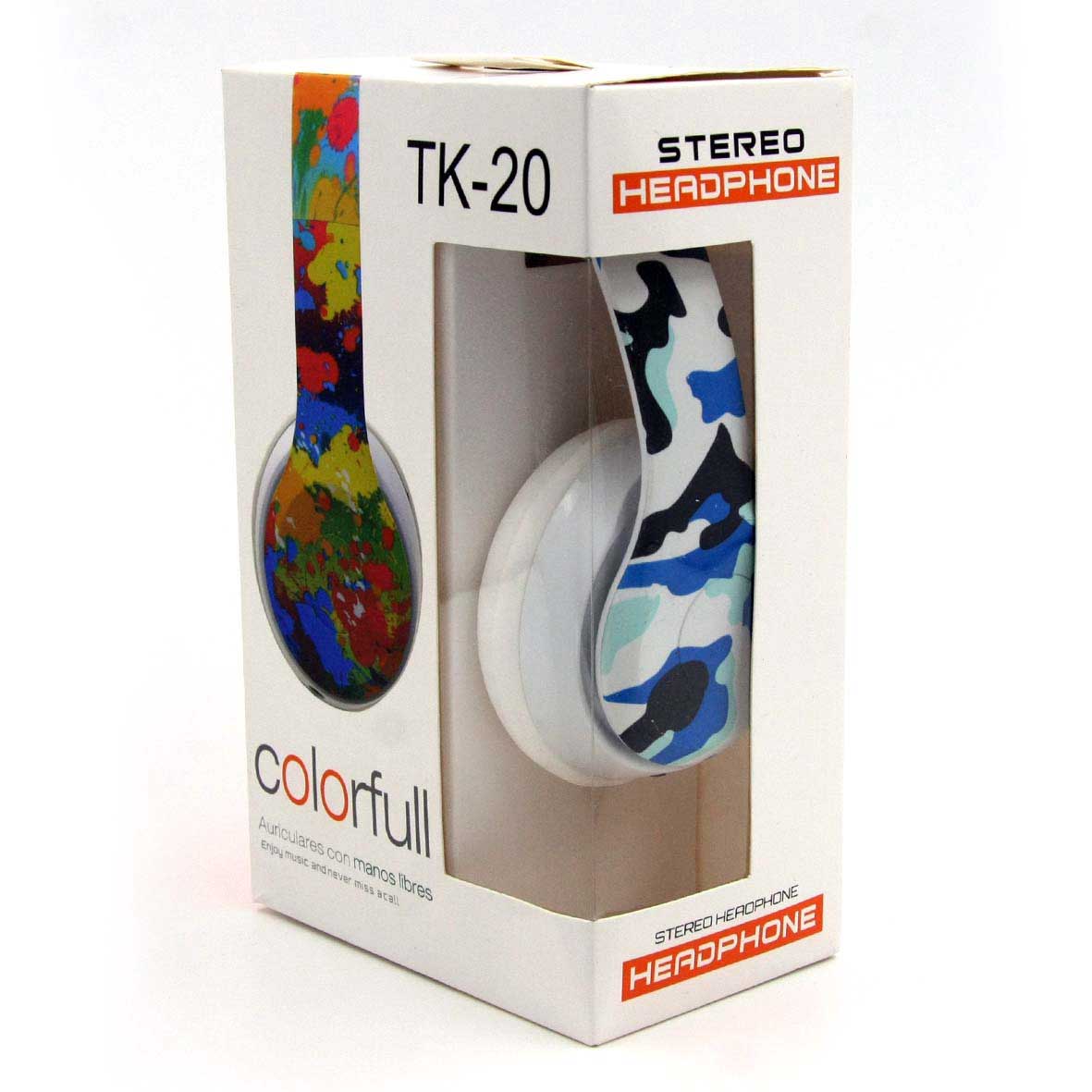 Auriculares Personalizados Estampados TK-20