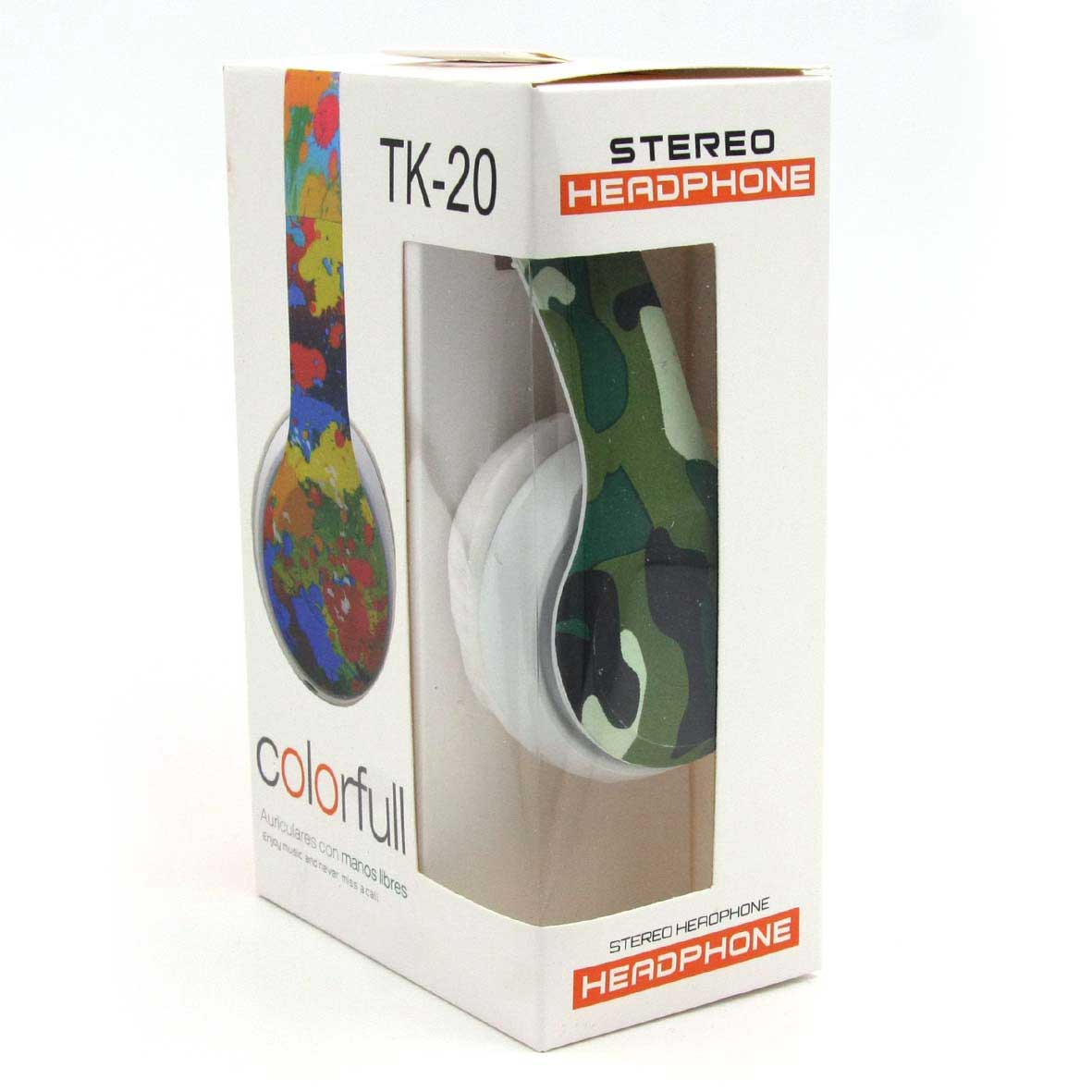 Auriculares Personalizados Estampados TK-20