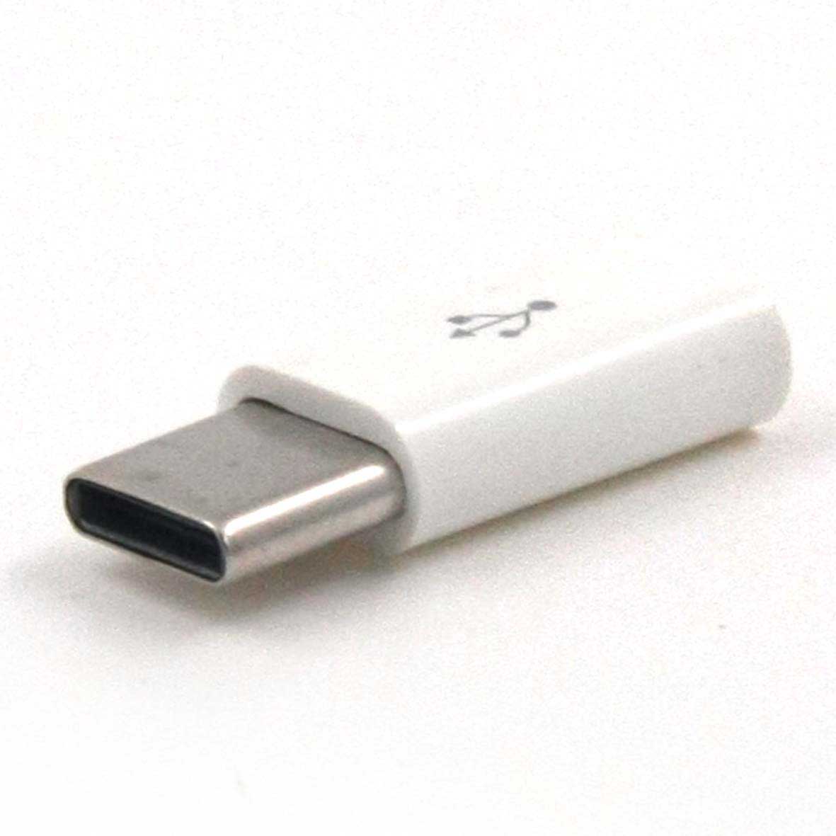 Adaptador de micro USB a conexión USB-C para teléfono móvil