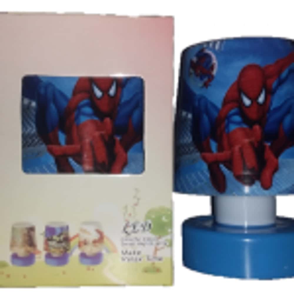 Lámpara Pequeña Spider-Man Con Luz LED