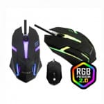 Mouse Gamer Con Luces RGB Conexión USB