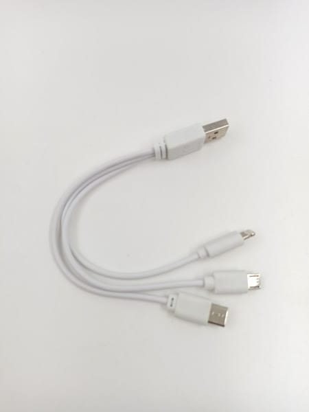 Adaptador USB 3 en 1 para iPhone, tipo C, y universal