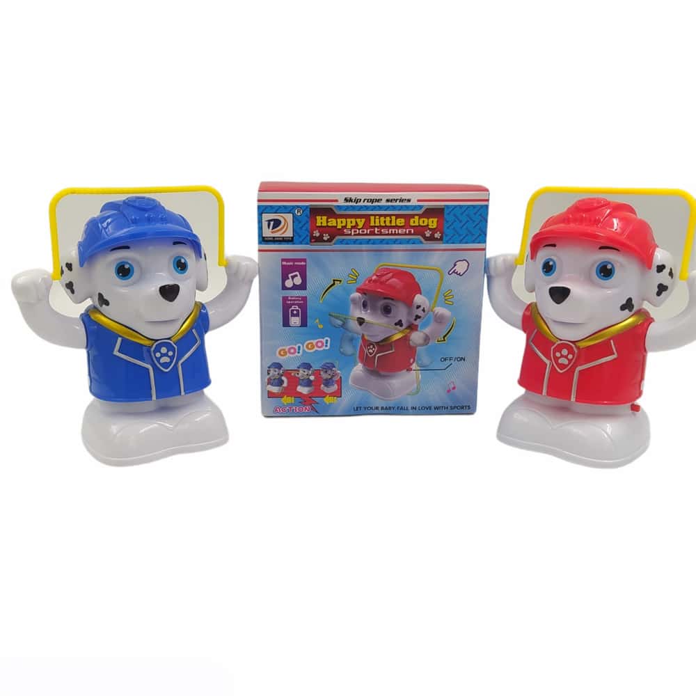 Perro Paw Patrol Robótico Camina  Saltando la cuerda Juguete para niños y niñas