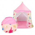 Carpa tienda Casita Juguete Para Niña Rosada Plegable