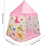 Carpa tienda Casita Juguete Para Niña Rosada Plegable