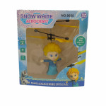 Drene  Helicóptero Con Sensor Infrarrojo Operado A Mano Recargable Con USB,  Elsa Frozen - Azul