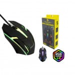 Mouse Gamer Con Luces RGB Conexión USB