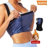 Faja Sauna Reductora Termica Camiseta Shaper Para Mujer