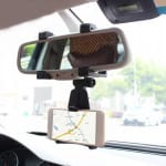 Soporte Holder Para Celular En Espejo Retrovisor De Carro