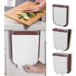 Basurero plegable para la cocina