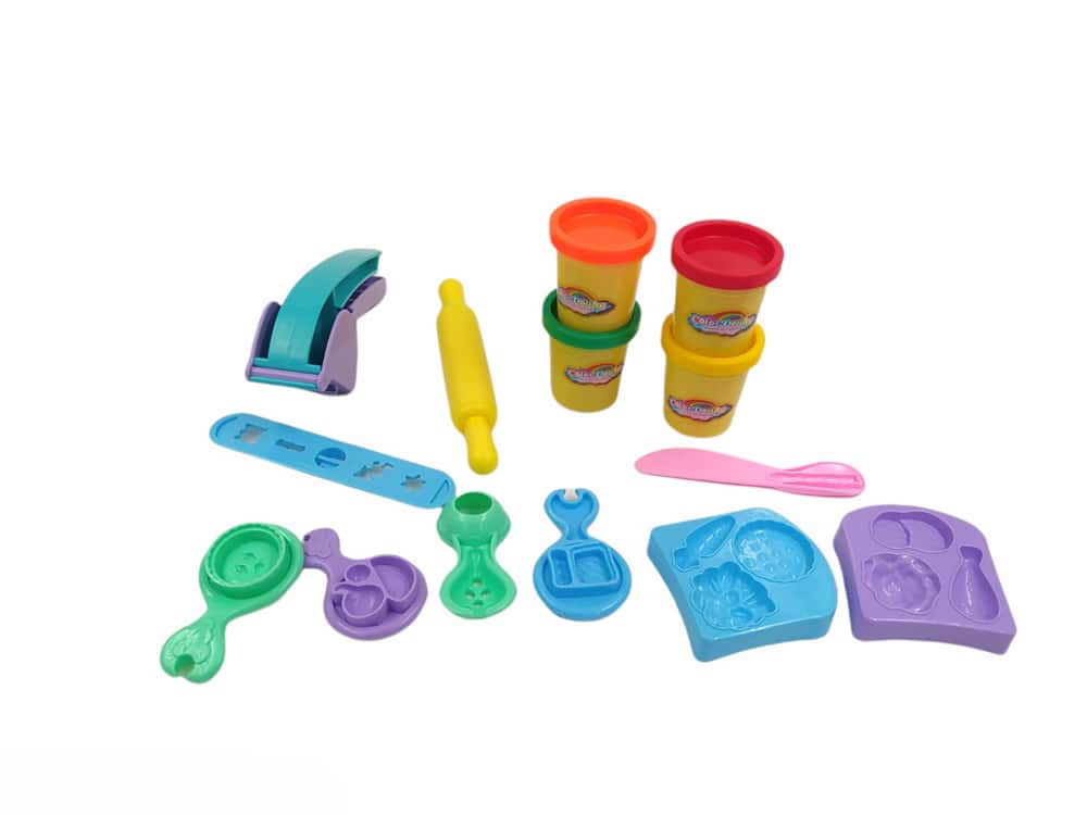 Set Plastilina Didáctica Moldes Accesorios Juguete Infantil