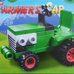 Bloques de tractor lego 2 en 1 de 38 piezas