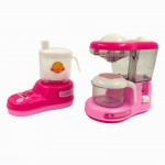 Kit Licuadora y cafetera Eléctricas de juguete para niñas
