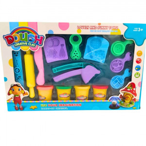 Set Plastilina Didáctica Moldes Accesorios Juguete Infantil